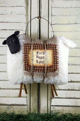 680 - "Faith, Hope, Love" Sheep E-Pattern